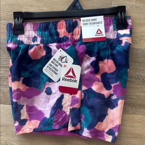 Reebok Vibrant Multicolor Shorts NEW with tags